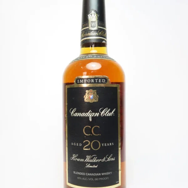 Canadian Club 20YO Limited Edition Blended Canadian Whisky - Bottled 1995 (40%, 75cl)