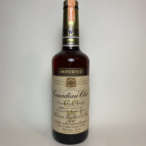 Canadian Club Blended Canadian Whisky - 1970s (40%, 75cl)