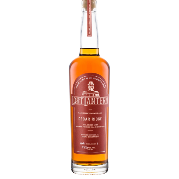 2021 Single Cask #1: Cedar Ridge Iowa Single Malt Whiskey Finished In A Sherry Cask