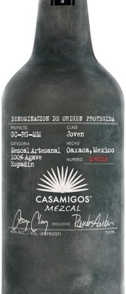 Casamigos Mezcal | 40% vol | 70cl | Artisanal Agave Spirit | Notes of Smoke & Black Pepper | Recommended for Cocktails & Alcohol Drinks | Made from Espadin Agave in Oaxaca | Mexico