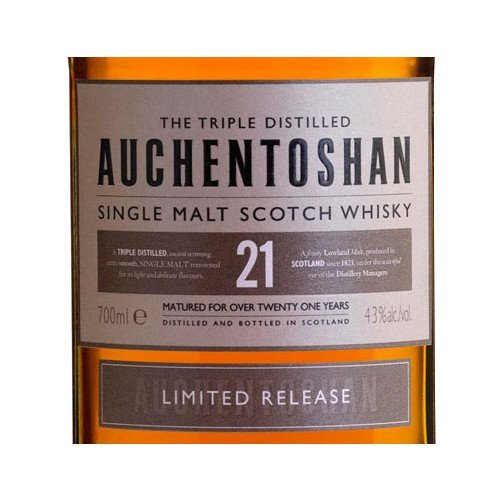 Auchentoshan 21 Year Old Limited Release Single Malt Scotch Whisky - Image 3