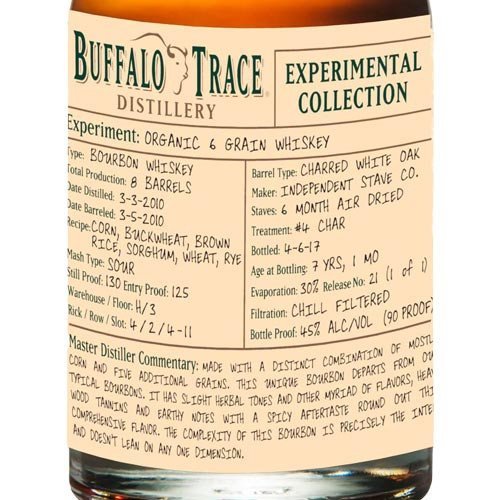 Buffalo Trace Experimental Collection No. 24 Baijiu Style Spirit - Image 3