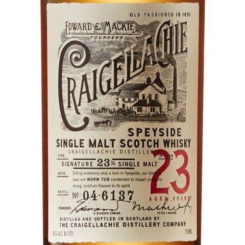 Craigellachie 23 Year Old Single Malt Scotch Whisky - Image 2