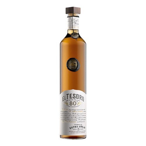 El Tesoro 80th Anniversary Extra Aรฑejo Tequila