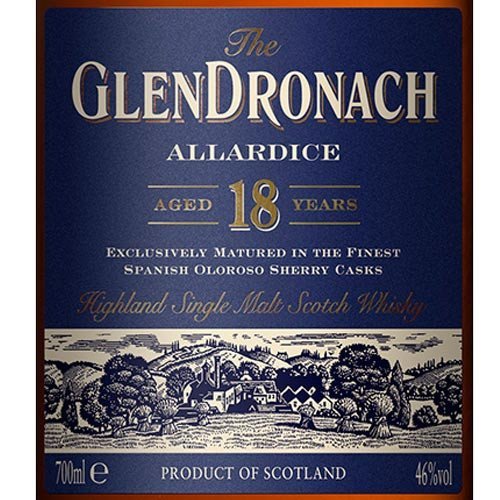 The GlenDronach 18 Year Old Original Allardice Scotch Whisky - Image 3