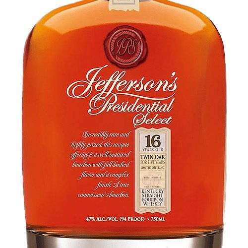 Jefferson's Presidential Select 16 Year Old Twin Oak Bourbon Whiskey - Image 3
