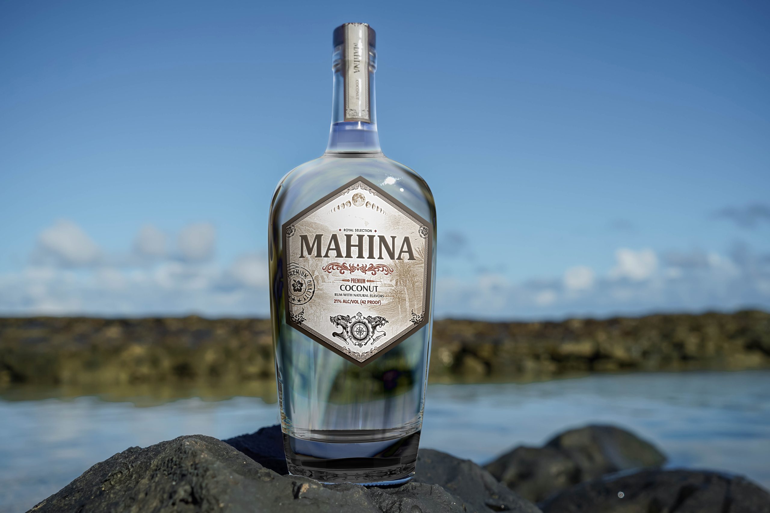 Mahina Coconut Premium Rum - Image 3