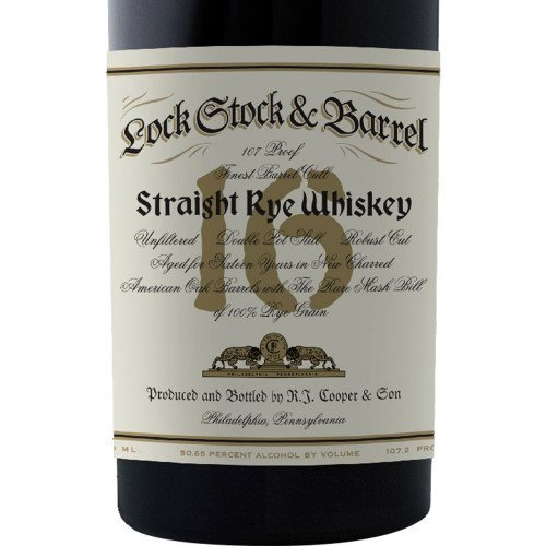 Lock Stock & Barrel 16 Year Old Straight Rye Whiskey - Image 3