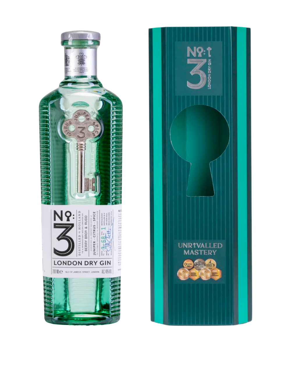 No. 3 London Dry Gin Gift Pack - Image 6