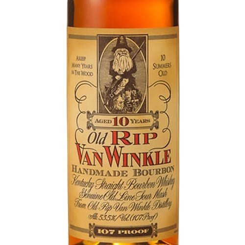 Old Rip Van Winkle 10 Year Old 107 Proof Bourbon Whiskey - Image 3