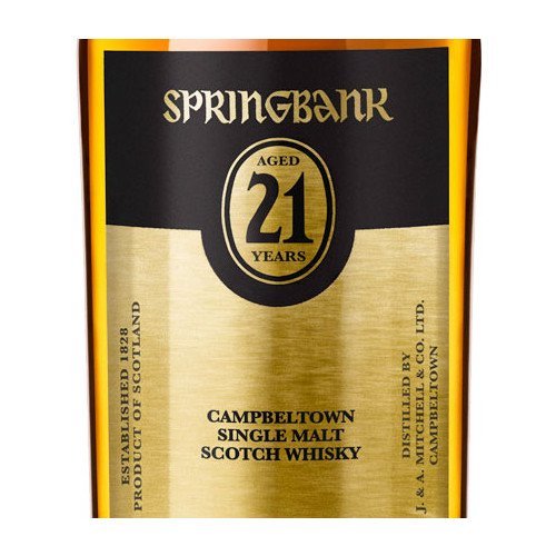 Springbank 21 Year Old Single Malt Scotch Whisky - Image 3