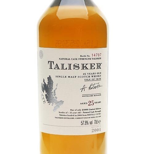 Talisker 25 Year Old Single Malt Scotch Whisky - Image 3