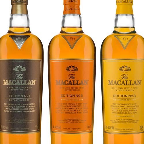 The Macallan Edition Series Set (No. 1 + No. 2 + No. 3) - Image 3
