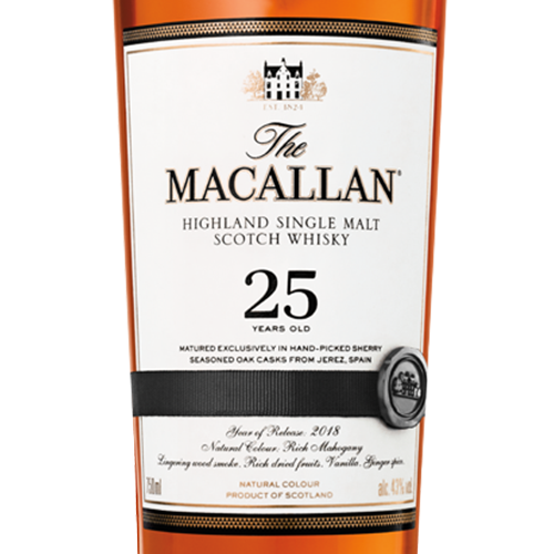 The Macallan 25 Year Old Sherry Oak Single Malt Scotch Whisky - Image 3