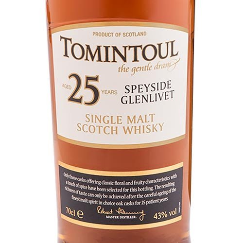Tomintoul 25 Year Old Single Malt Scotch Whisky - Image 3