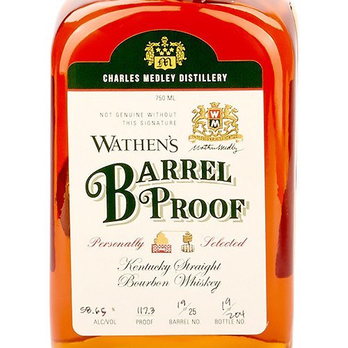 Wathen's Barrel Proof Kentucky Straight Bourbon Whiskey - Image 3