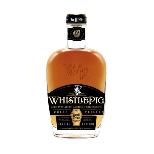 WhistlePig x Liquid Death Gravestock Wheat Whiskey Limited Edition