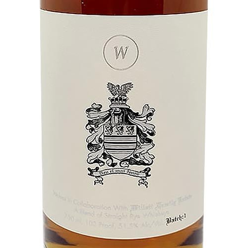 Wolves Whiskey x Willett Project 1 Straight Rye Whiskey - Image 3